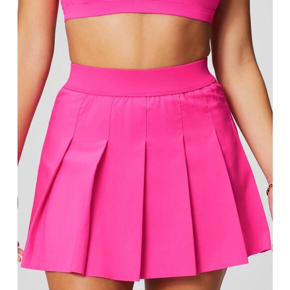 Fabletics Size L Skirt Sports Bra 2 Piece Outfit Set Tenniscore Challengers - Picture 5 of 10